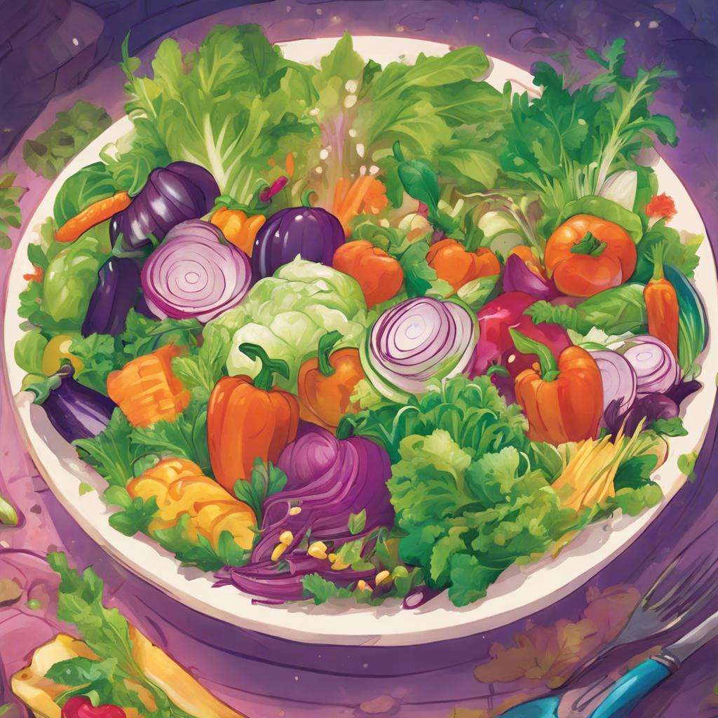 Vibrant salad
